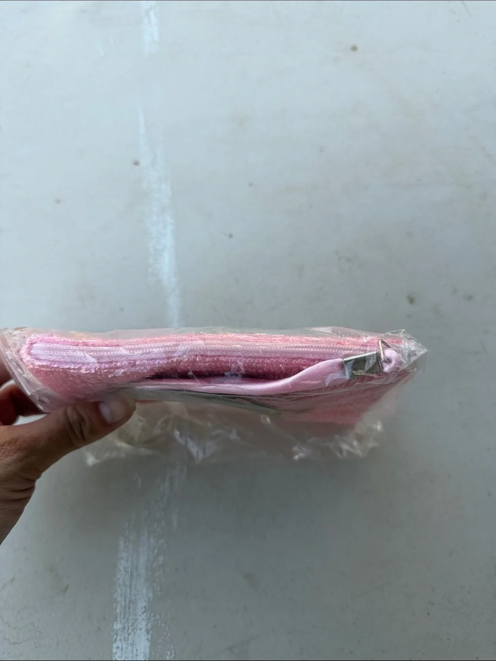 NWT Vintage 2000s Y2K Ermo Sequin Frog Pink Wrist Wallet